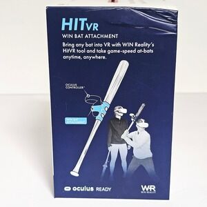 WIN Reality HITVR Win Bat Attachment for Oculus Quest Baseball Softball Training